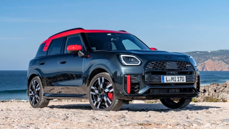 The 2025 Mini JCW Countryman Is a Compact SUV With a Dash of Mini Charm